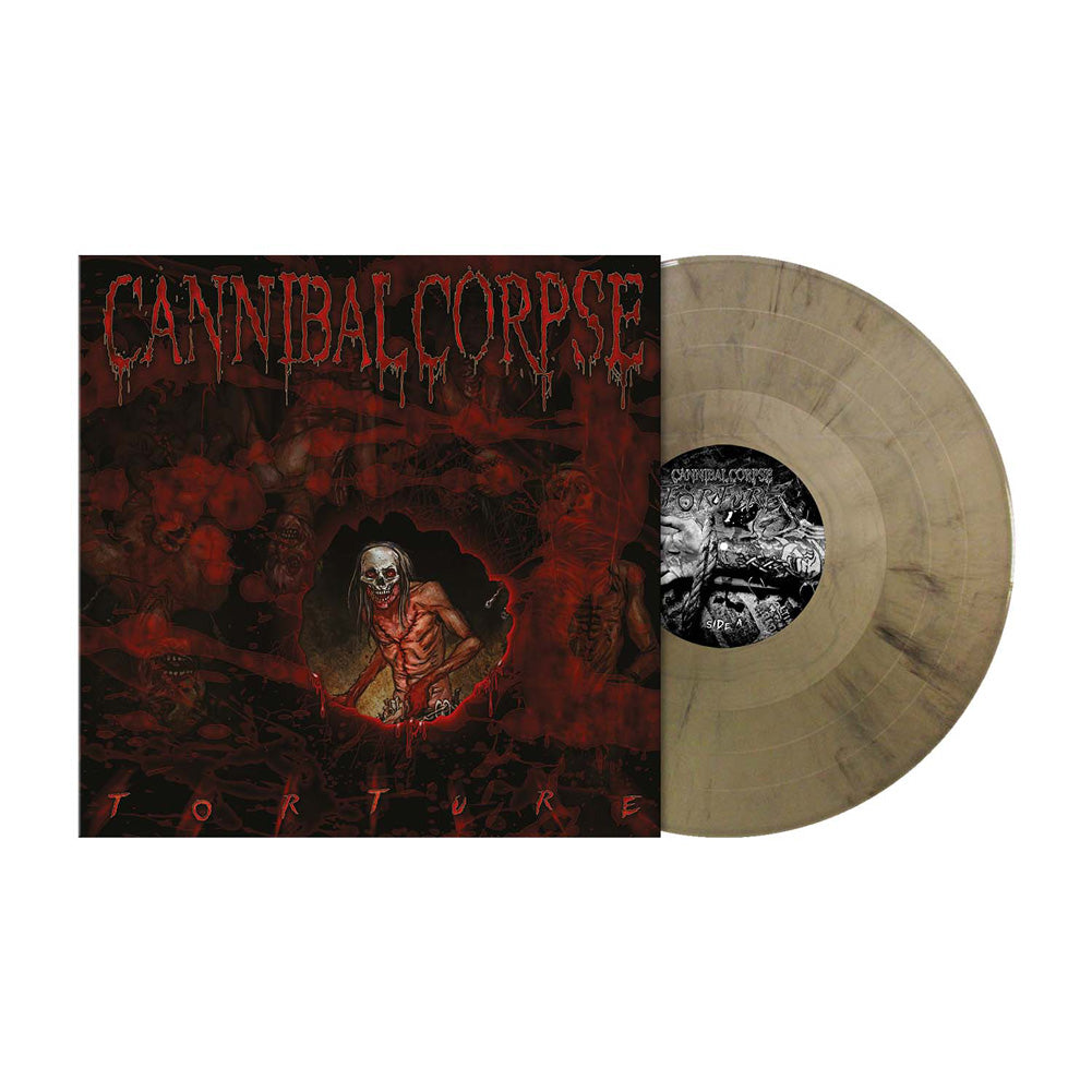 Cannibal Corpse (Torture) Gold Black Marbled Vinyl