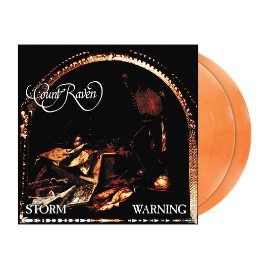 Count Raven (Storm Warning) 2xClear Salmon Pink Marbled Vinyl