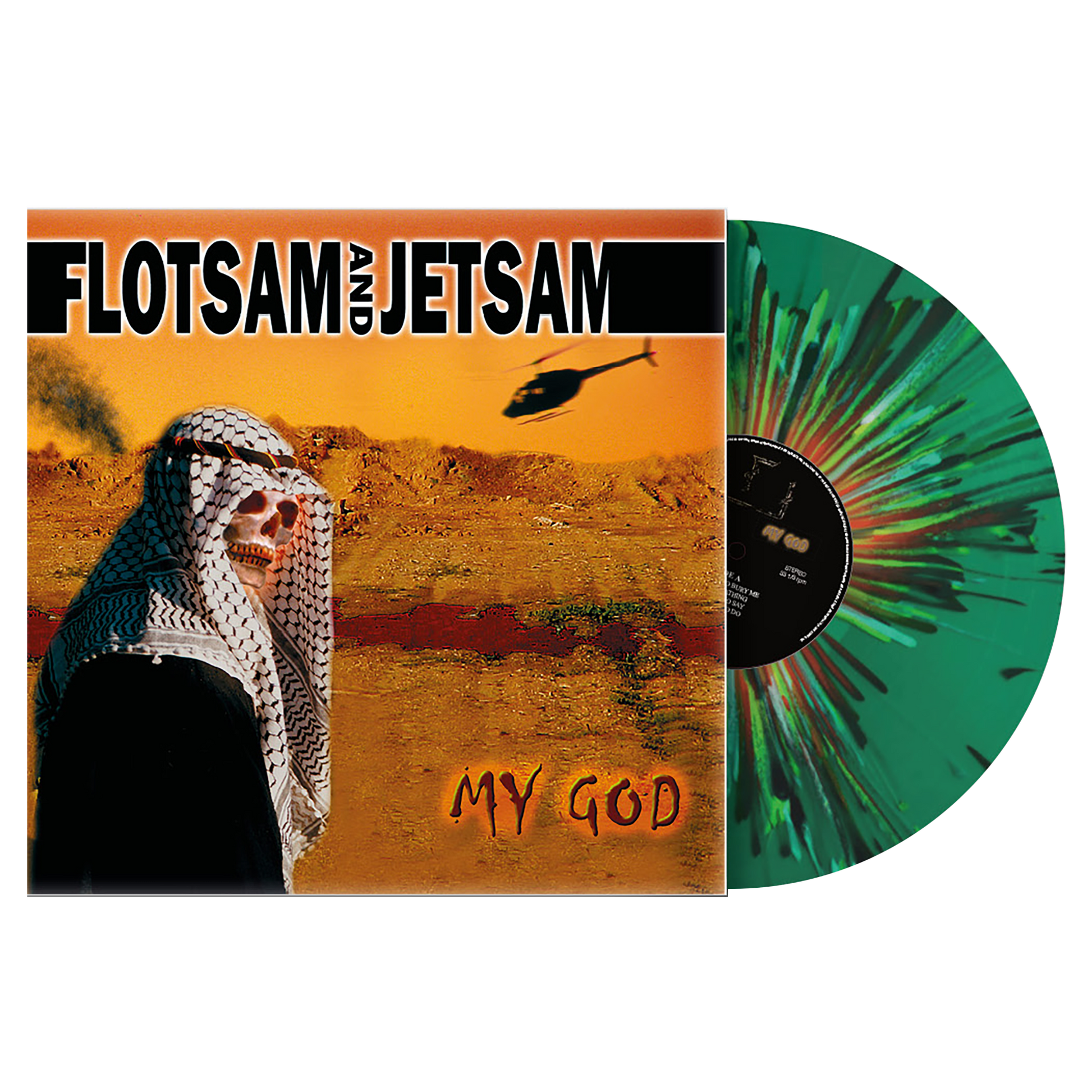 Flotsam & Jetsam (My God) 2xGreen Splatter Vinyl