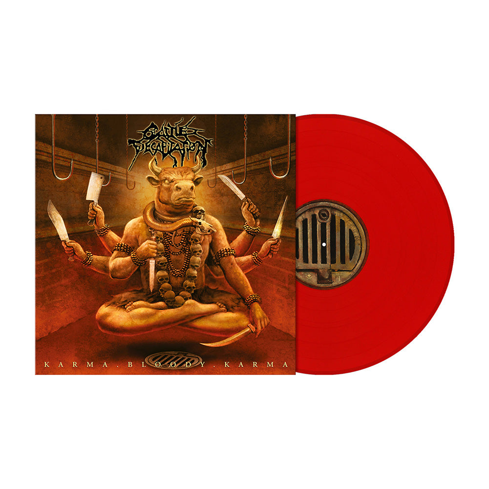 Cattle Decapitation (Karma Bloody Karma) Opaque Red Vinyl