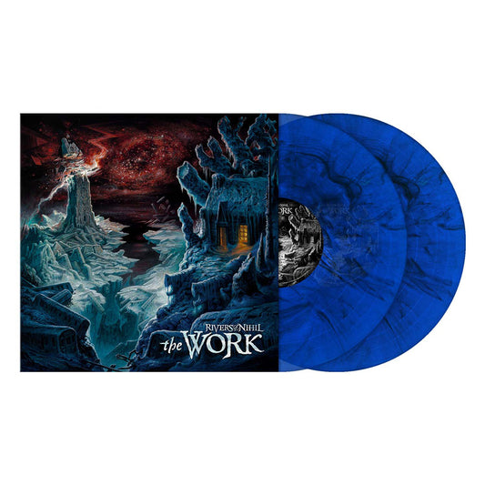 Rivers of Nihil (The Work) 2xTrans. Blue w/ White & Black Swirl Vinyl