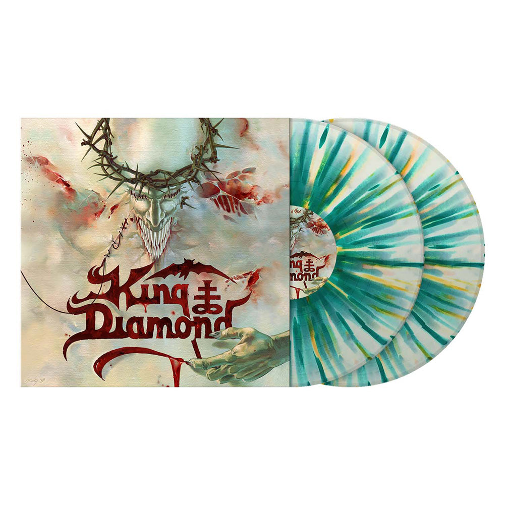 King Diamond (House of God) 2xWhite w/Mint & Orange Splatter Vinyl