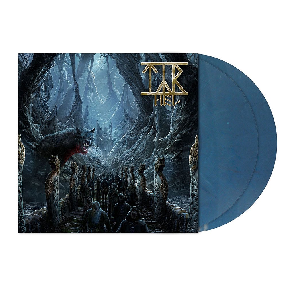 Tyr (Hel) 2xTurquoise Blue Marbled Vinyl