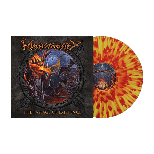 Monstrosity (The Passage of Existence) Fire Splatter Vinyl