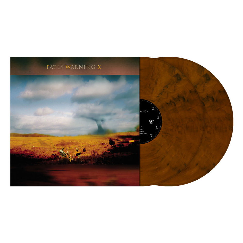 Fates Warning (FWX) 2xOchre Brown Marbled Vinyl