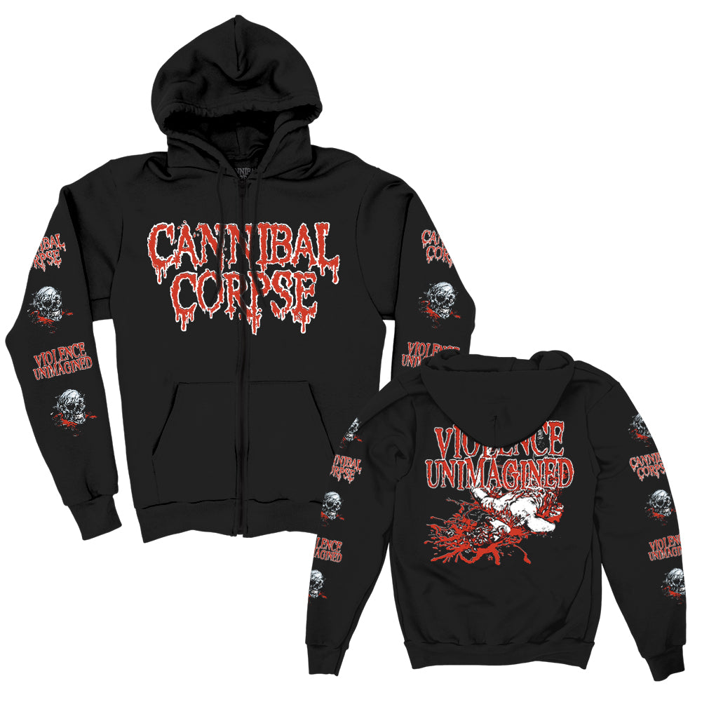 Cannibal Corpse (Violence Unimagined Sketch) Zip-Hood 2X