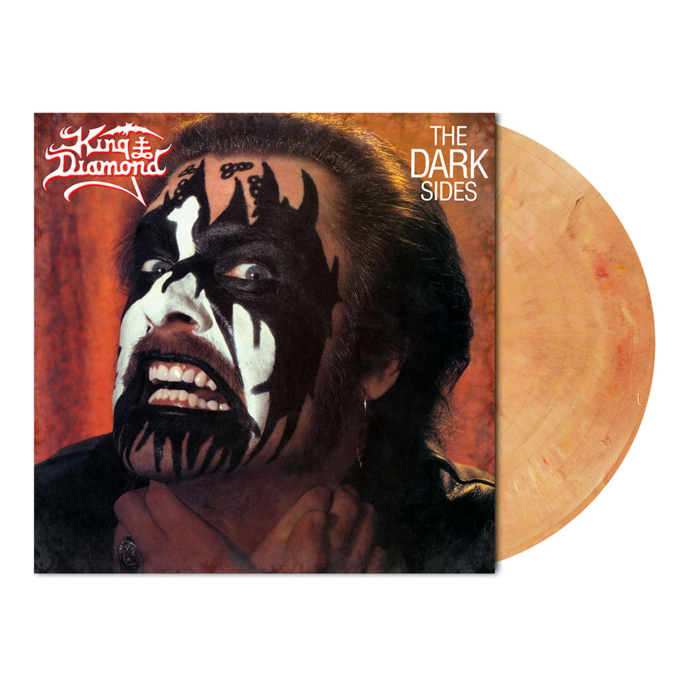 King Diamond (The Dark Sides) Peach Skin Brown Marbled Vinyl