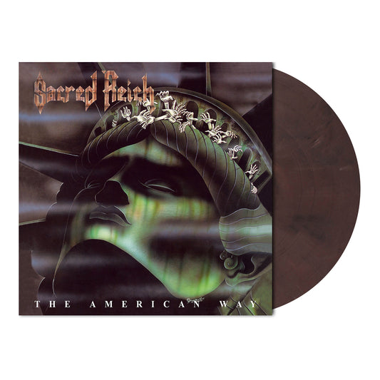 Sacred Reich (The American Way) Dark Purple Violet Marbled Vinyl