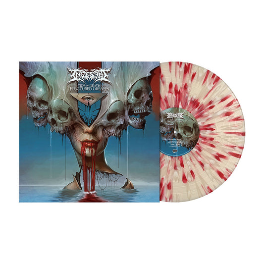 Ingested (The Tide Of Death...) Empty Crimson Vinyl