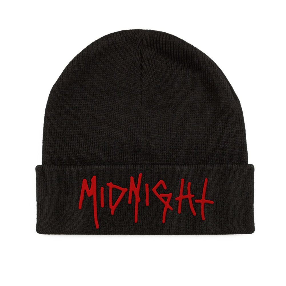 Midnight (Logo Red) Beanie