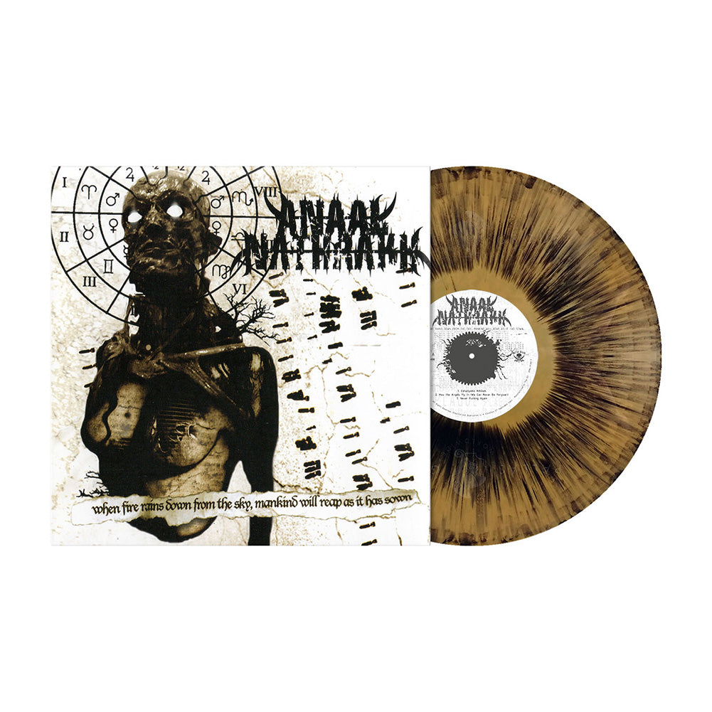 Anaal Nathrakh (When Fire Rains Down...) Gold/Black Dust Splatter Vinyl