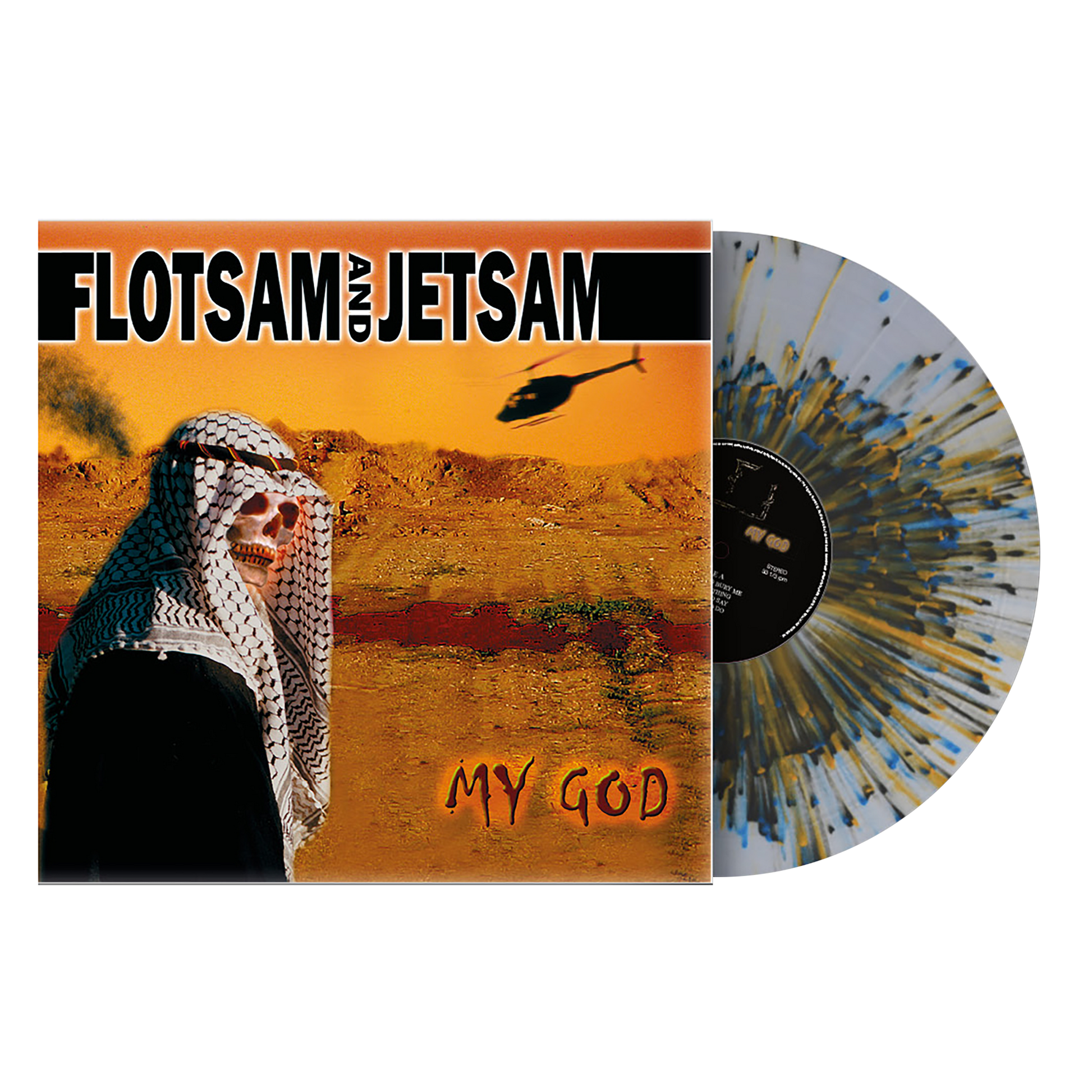 Flotsam & Jetsam (My God) 2xClear Splatter Vinyl