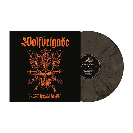 Wolfbrigade (Life Knife Death) Dark Grey Marbled Vinyl