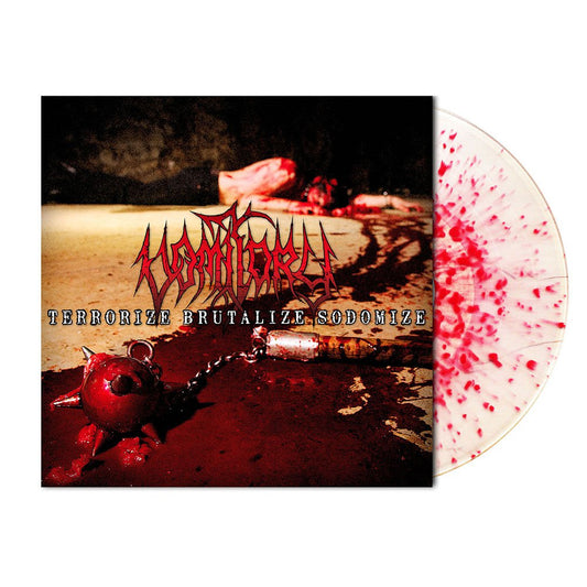 Vomitory (Terrorize Brutalize Sodomize) Blood Splatter Vinyl