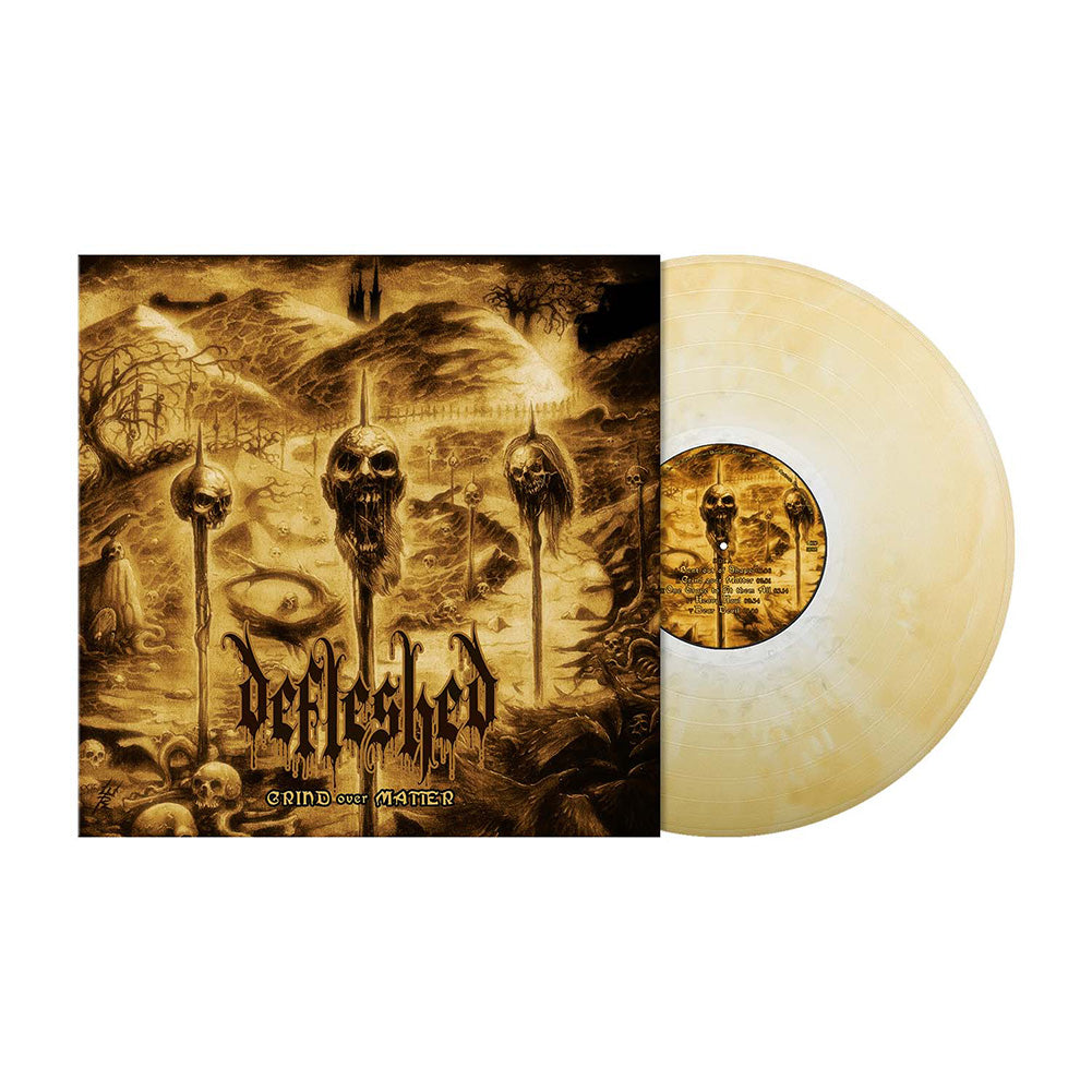 Defleshed (Grind Over Matter) Gold/Silver Splatter Vinyl