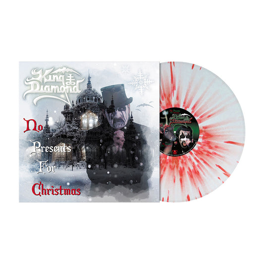 King Diamond (No Presents For Christmas) White/Red Splatter Vinyl