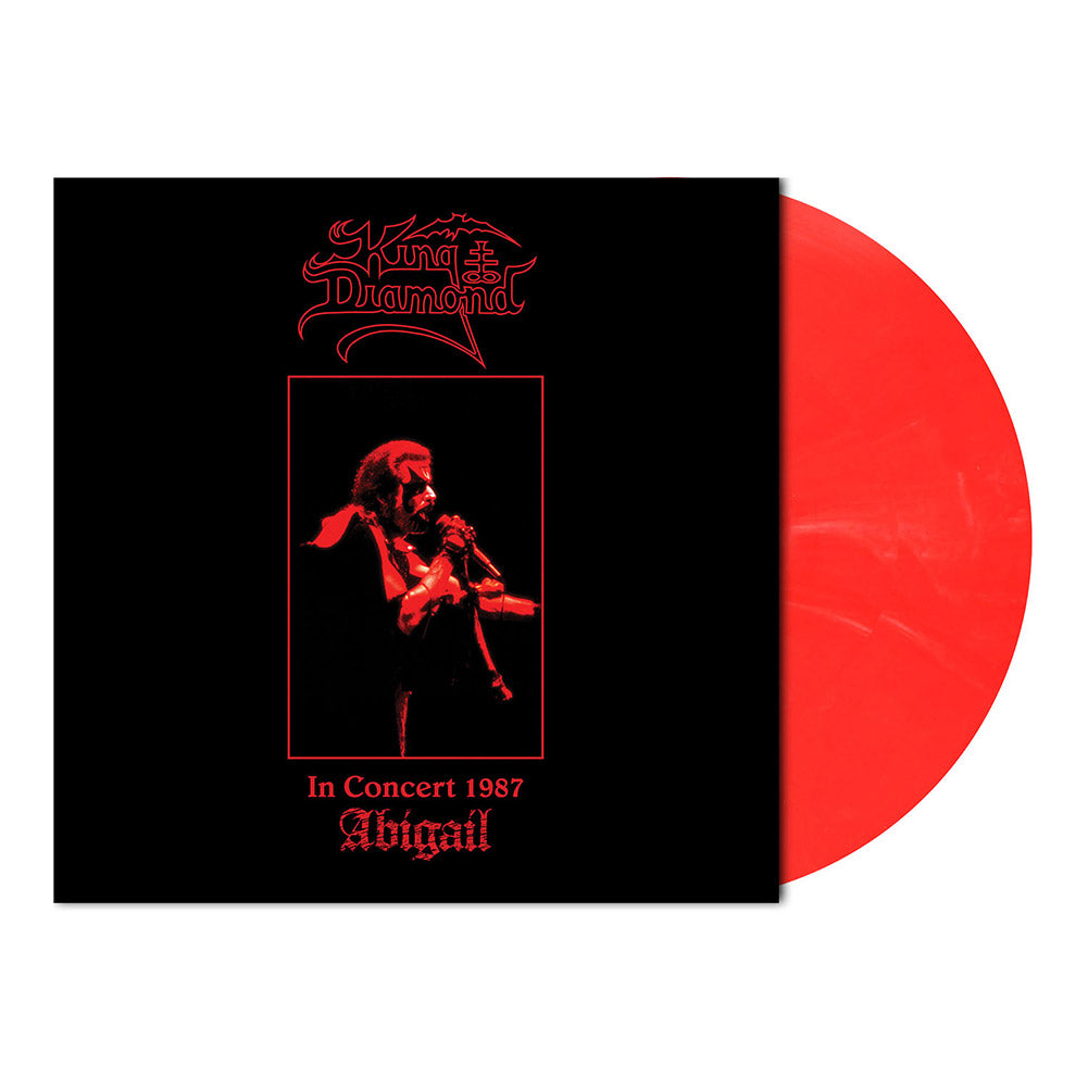 King Diamond (In Concert 1987-Abigail) Translucent Red/White Vinyl