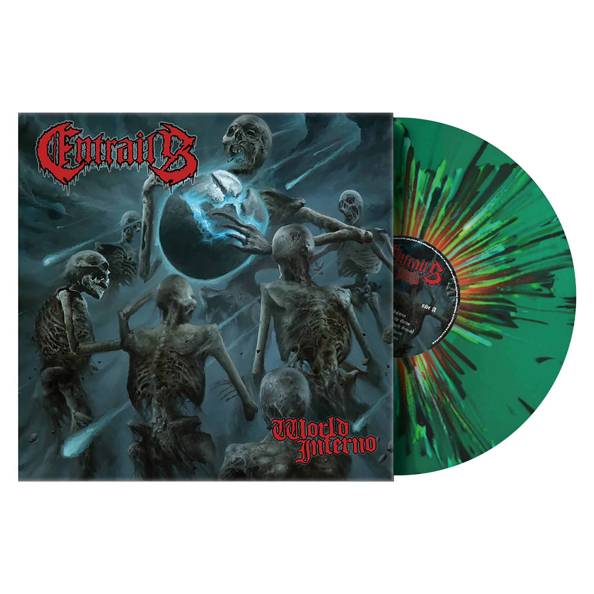 Entrails (World Inferno) Green Splatter Vinyl