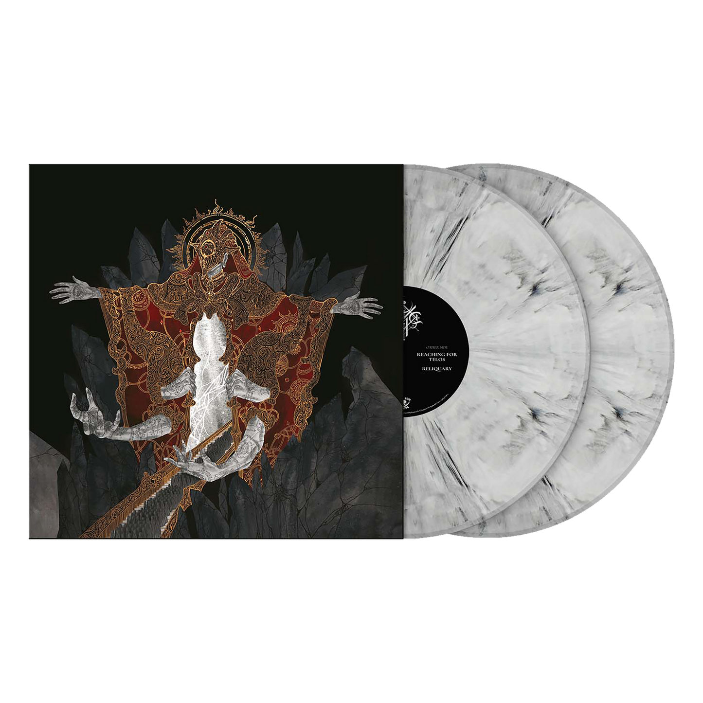 Dvne (Voidkind) White Black Marbled Vinyl