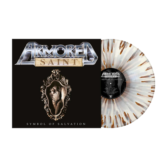 Armored Saint (Symbol of Salvation - 35th Anniversary RI) White Brown Splatter Vinyl
