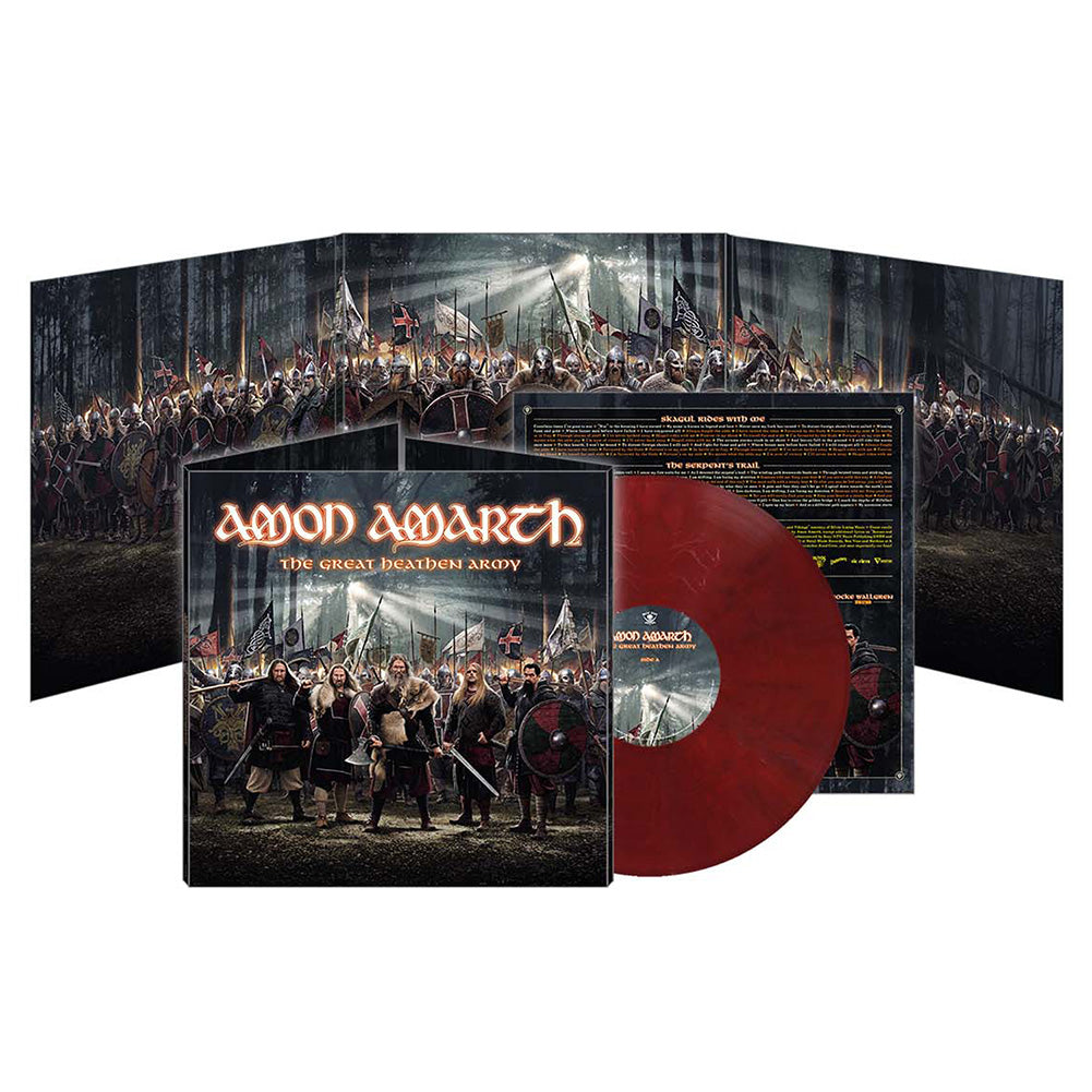 Amon Amarth (The Great Heathen Army) Dried Blood Red Vinyl