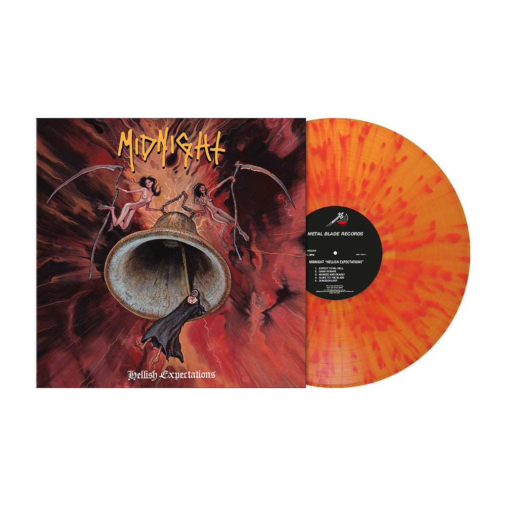 Midnight (Hellish Expectations) Orange/Red Splatter Vinyl