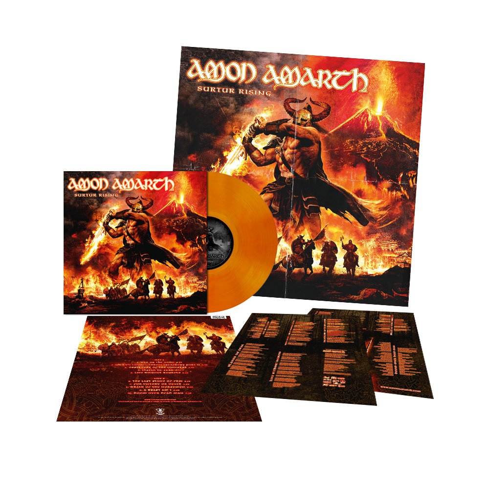 Amon Amarth (Surtur Rising) Orange Vinyl