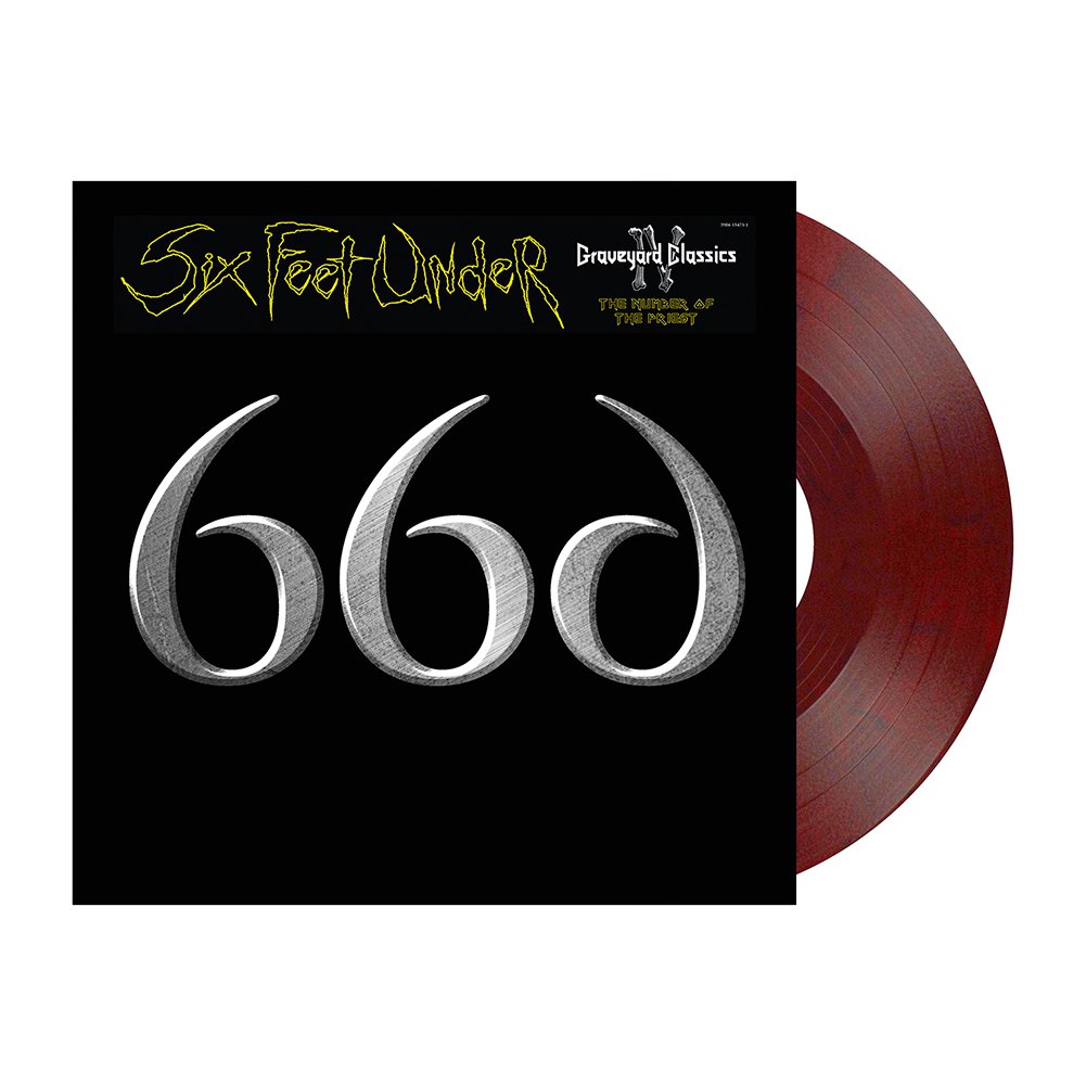 Six Feet Under (Graveyard Classics IV) Scarlet Marbled Vinyl