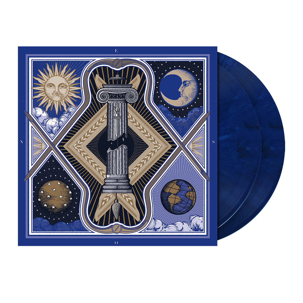 Déluge (Ægo Templo) 2xBlue/White/Black Marbled Vinyl