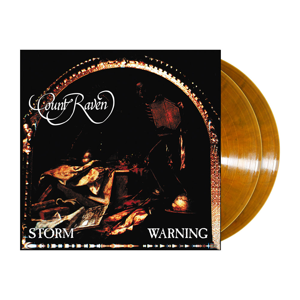 Count Raven (Storm Warning) 2xClear Rusty Brown Marbled Vinyl