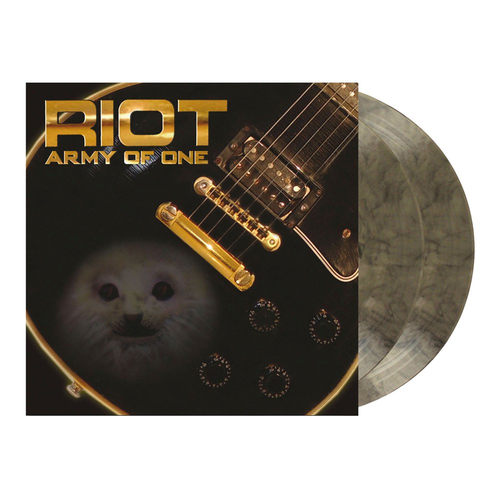 Riot (Army Of One) 2xClear/Black Marbled Vinyl