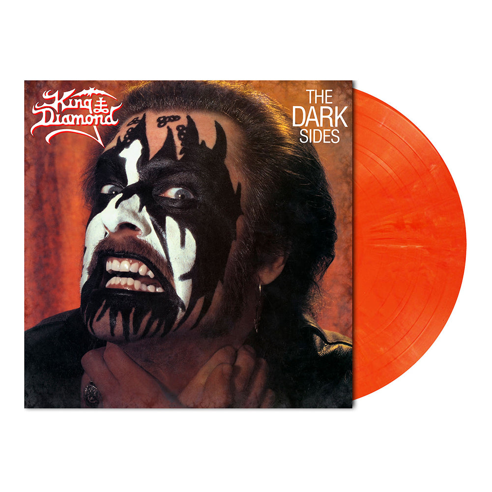 King Diamond (The Dark Sides) Red Orange White Marbled Vinyl