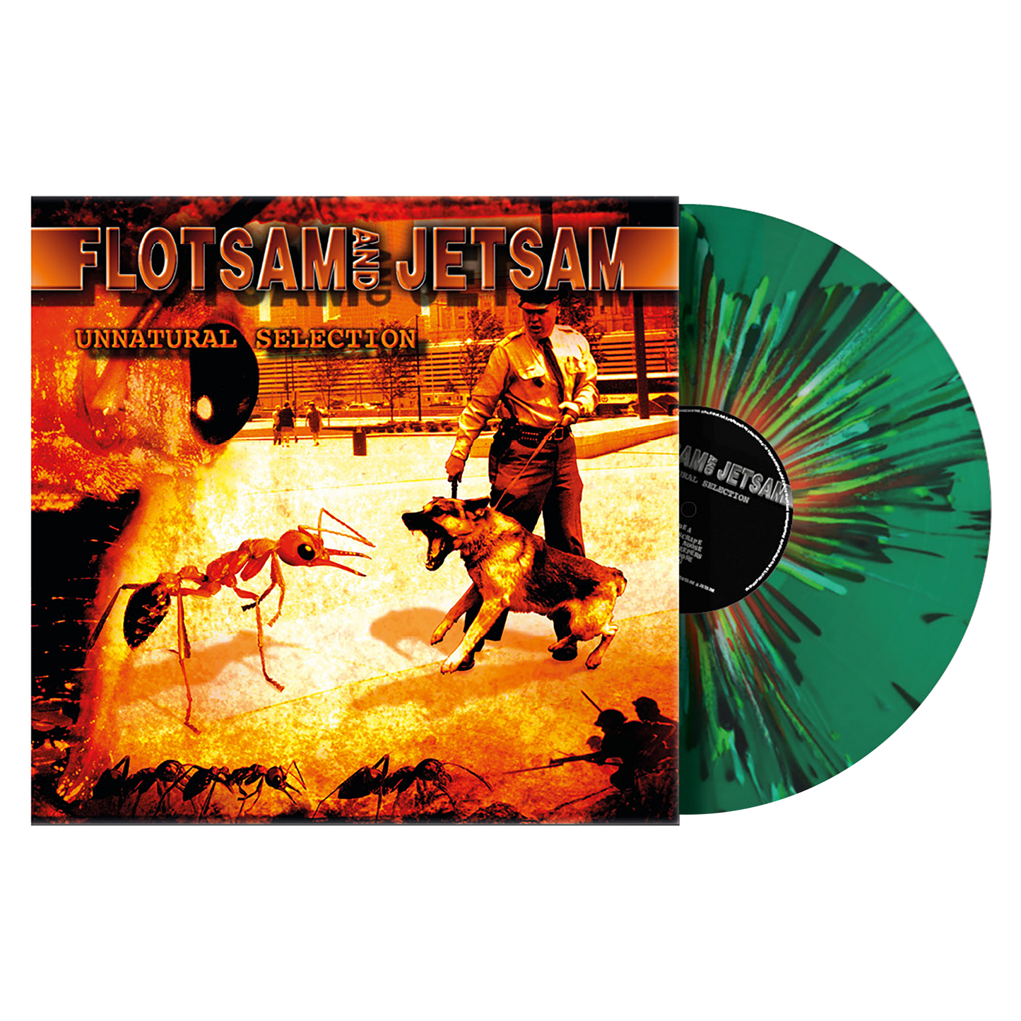 Flotsam & Jetsam (Unnatural Selection) Green Splatter Vinyl