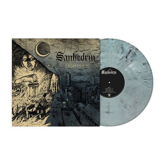 Sanhedrin (Lights On) Pale Blue Grey Marbled Vinyl