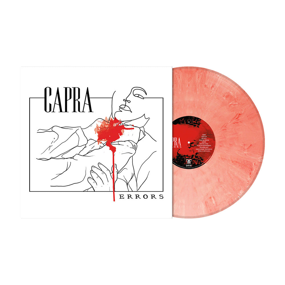 Capra (Errors) Red/White Marble Vinyl