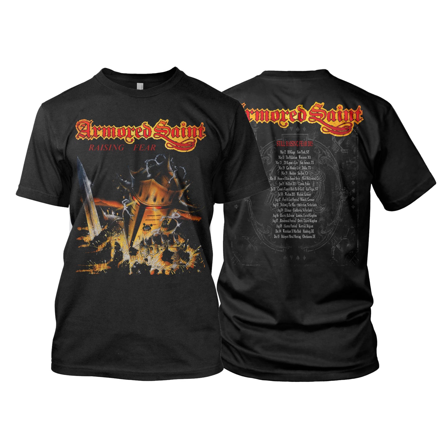 Armored Saint (Raising Fear Tour) T-Shirt M