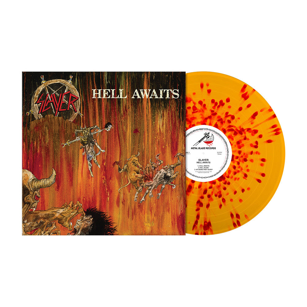 Slayer (Hell Awaits) Orange/Red Splatter Vinyl