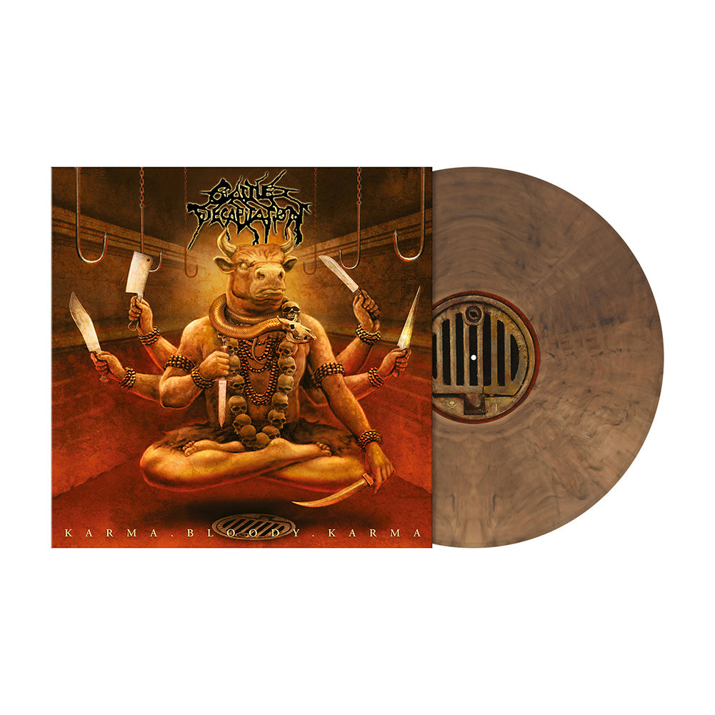 Cattle Decapitation (Karma Bloody Karma) Brown Marbled Vinyl