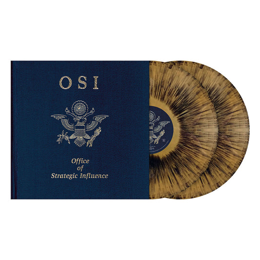 O.S.I. (Office Of Strategic Influence) 2xGold Black Dust Splatter Vinyl