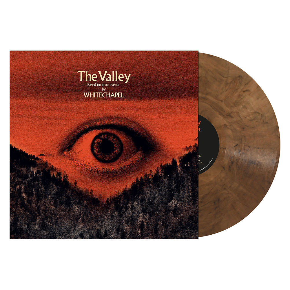 Whitechapel (The Valley) Clear Red-Wood Marbled Vinyl