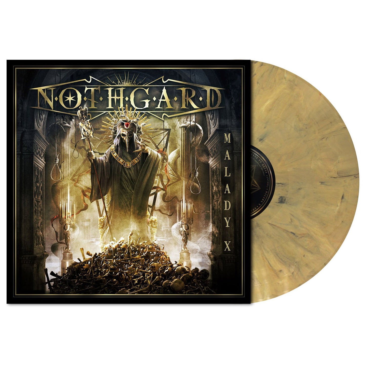 Nothgard (Malady X) Dead Gold Marbled Vinyl