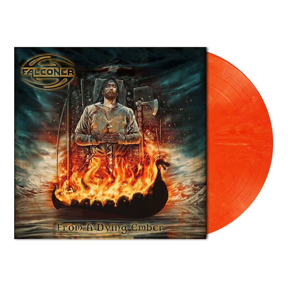 Falconer (From A Dying Ember) Orange/White Marbled Vinyl