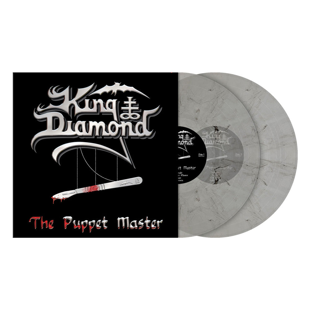 King Diamond (The Puppet Master) 2xCrystal Clear w/Black Smoke Vinyl