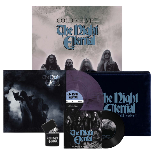 The Night Eternal (Cold Velvet) Clear Purple w/Black Smoke Vinyl+7 Inch