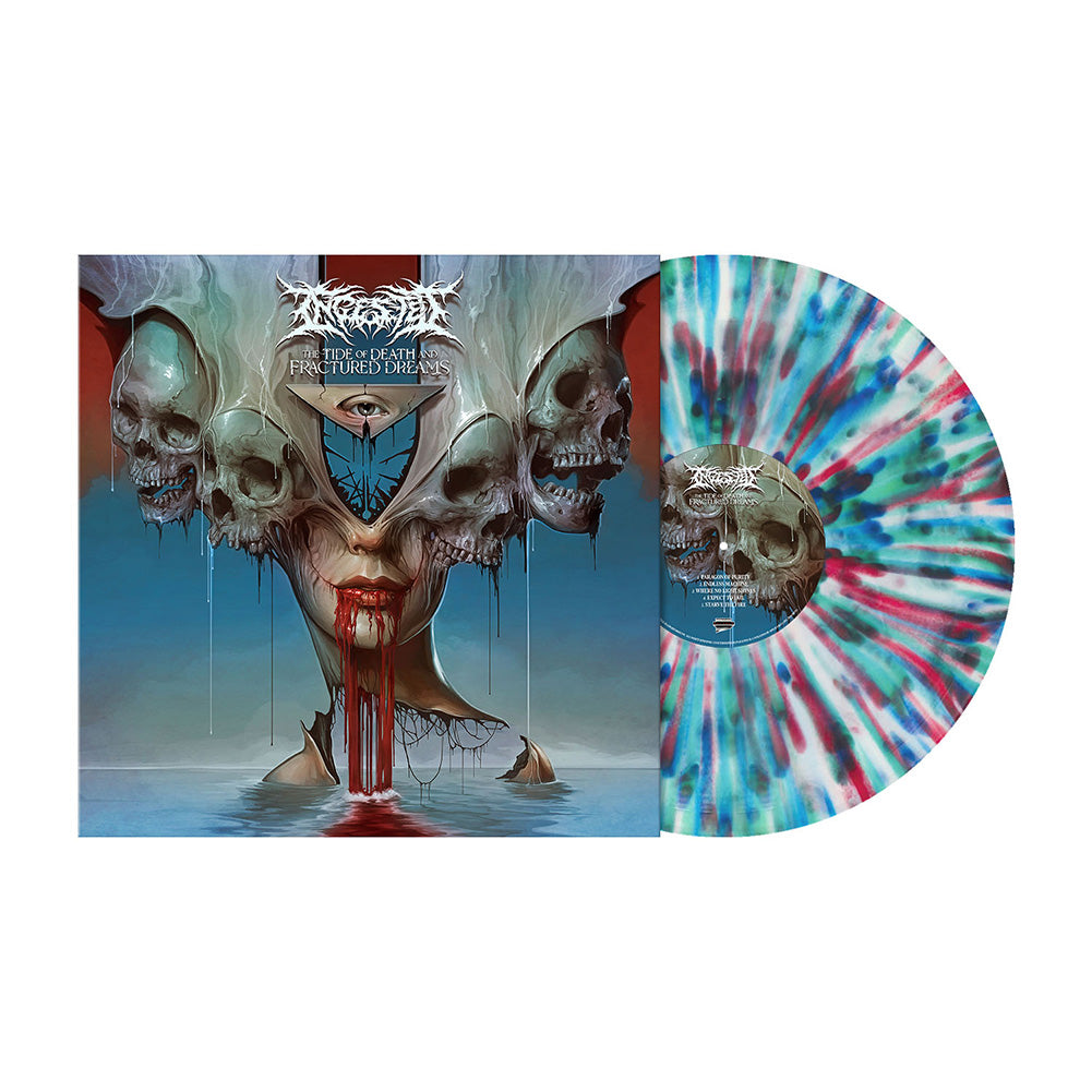 Ingested (The Tide Of Death...) Shattered Harlequin Vinyl