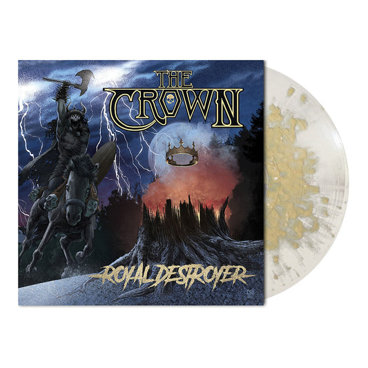 The Crown (Royal Destroyer) Clear/Gold Splatter Vinyl