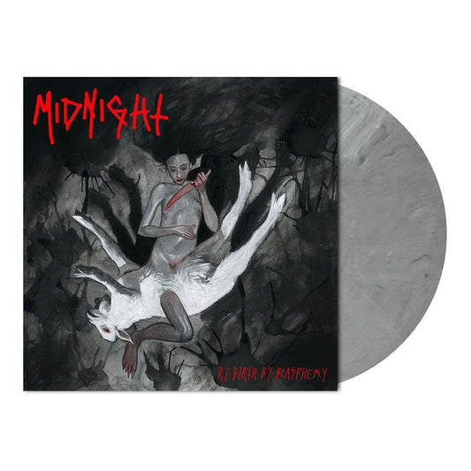 Midnight (Rebirth By Blasphemy) Grey Marbled Vinyl