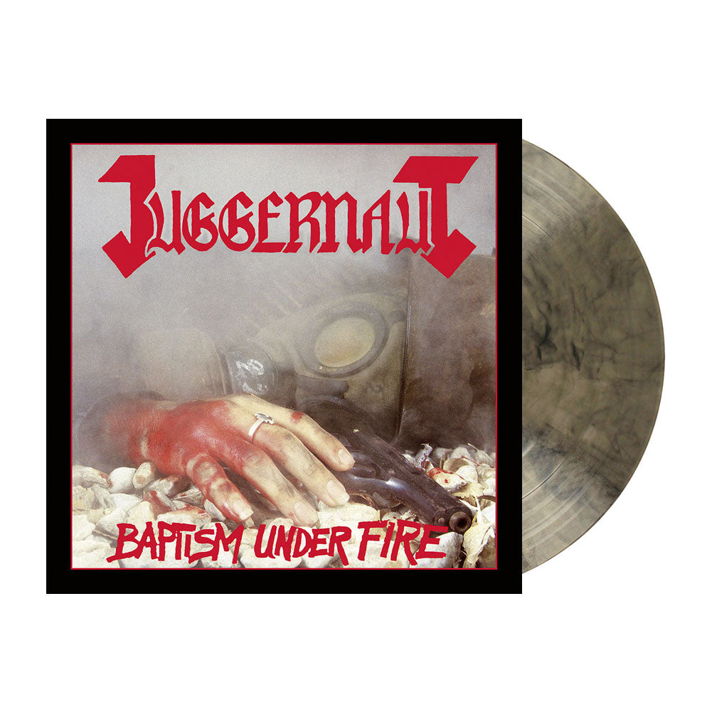 Juggernaut (Baptism Under Fire) Clear w/Black Smoke Marbled Vinyl