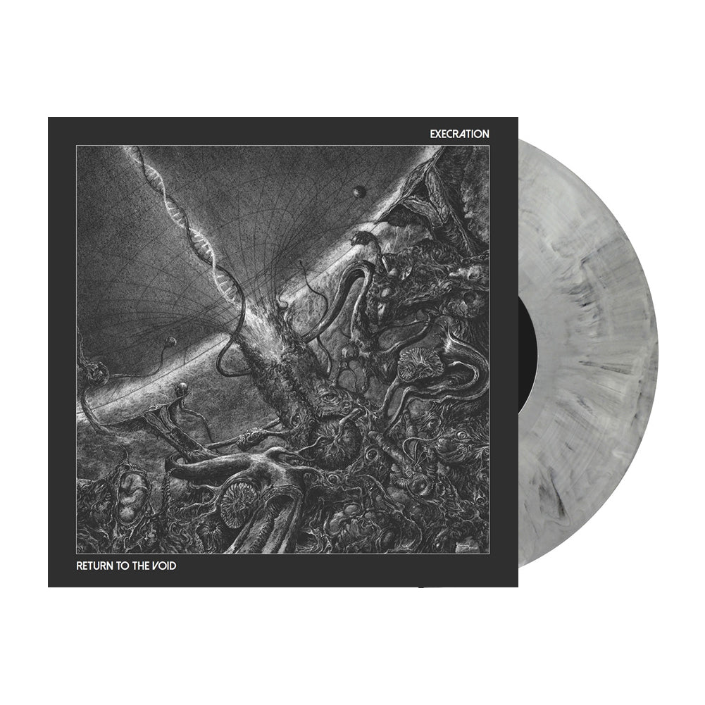 Execration (Return To The Void) Grey Marbled Vinyl