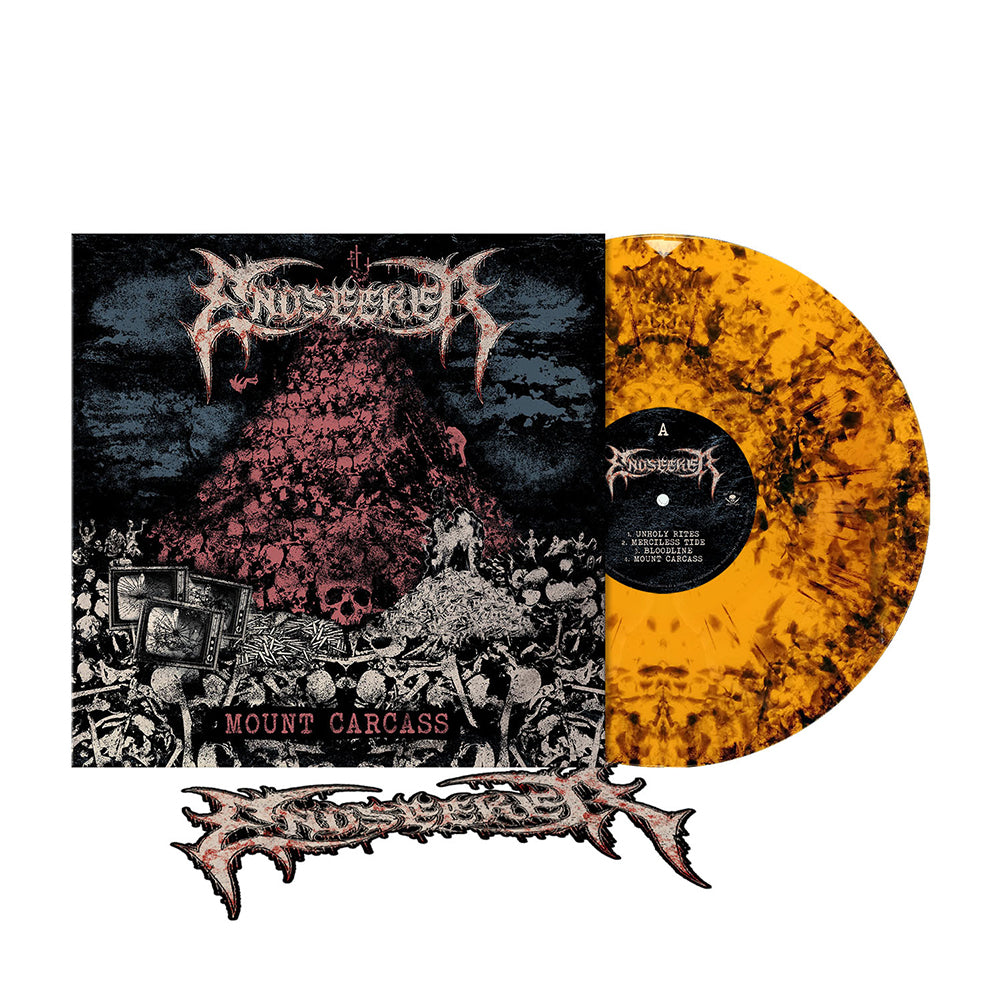 Endseeker (Mount Carcass) Orange/Black Dust Vinyl